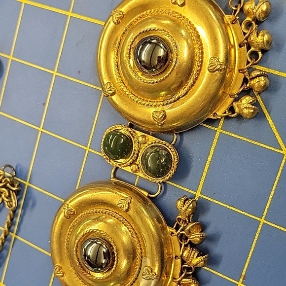 1980s Gold Brassy Tone Chain 38" - Picture 3 of 6